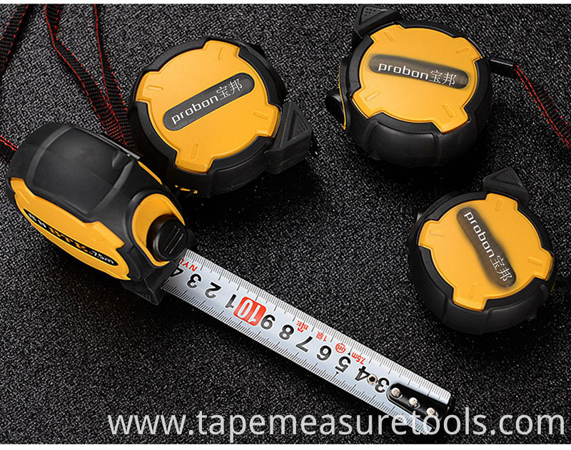 Wear-resistant nylon tape smart measuring tape retractable tape measure